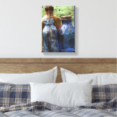 Toile Bouteilles vintages (Insitu(Chambre))