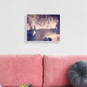 Toile Boutique Abandonnée Avec Déclinaison Ouvrir Bientô (Insitu(Salon))