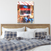 Toile Boutique de coiffure de quartier (Insitu(Chambre))