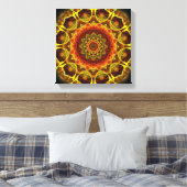 Toile Bouton d'or Mandala (Insitu(Chambre))