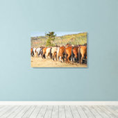 Toile Boutons de cheval (Insitu (Plancher de Bois))