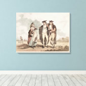 Toile Bouts de la première tête (Insitu (Plancher de Bois))