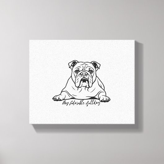 Toile Bouvier adorable (Recto)