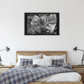 Toile Bow en argent et cristaux (Insitu(Chambre))