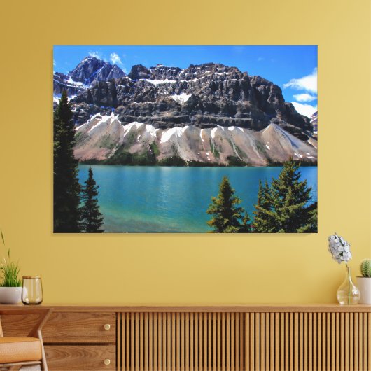 Toile Bow Lake, Banff NP (Alberta) (Insitu(Salon))