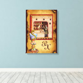 Toile BOWL OF HYGEIA MONOGRAM Medicine, Pharmacie (Insitu (Plancher de Bois))