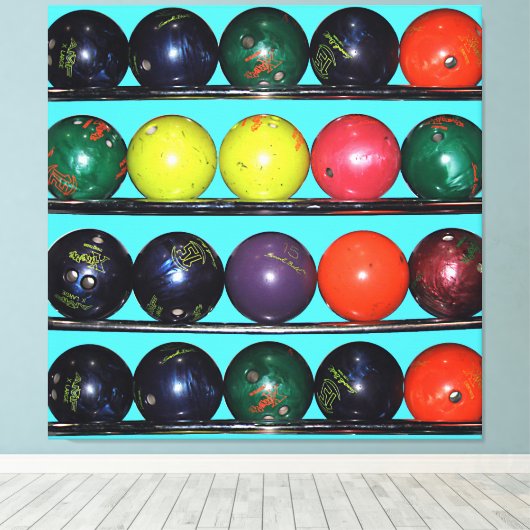 Toile Bowling Blitz (Insitu (Plancher de Bois))
