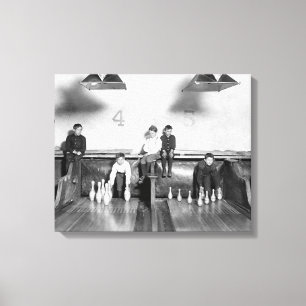 Toile Bowling d'arcade, 1909