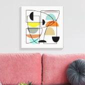 Toile "Bowls" modernes du milieu du siècle (Insitu(Salon))