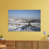 Toile Bowstonegate Winter Cheshire Holiday Card (Insitu(Salon))