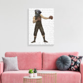 Toile Boxe Bulldog (Insitu(Salon))