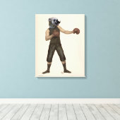 Toile Boxe Bulldog (Insitu (Plancher de Bois))