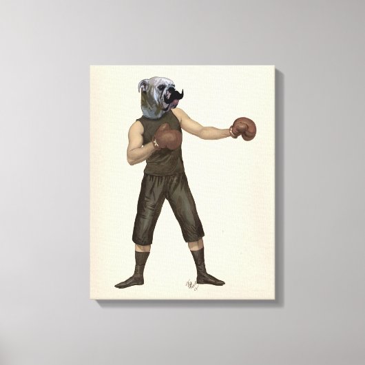 Toile Boxe Bulldog (Recto)