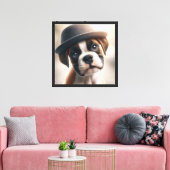 Toile Boxer Chien Adorable (Insitu(Salon))