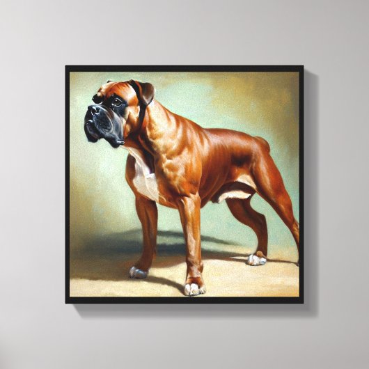 Toile Boxer Dog (Recto)
