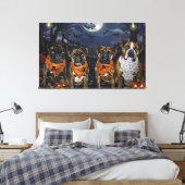 Toile Boxer Halloween Épouvantable (Insitu(Chambre))