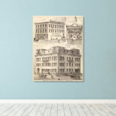 Toile Brackett's Block, Minnesota (Insitu (Plancher de Bois))