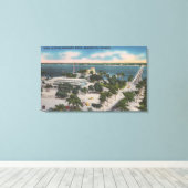 Toile Bradenton, Floride - Vue Sur Manatee River (Insitu (Plancher de Bois))