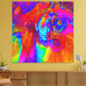 Toile Brainstorm en couleur (Insitu(Salon))