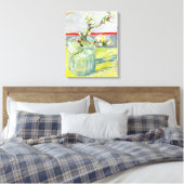 Toile Branche d'amande en fleurs par Vincent van Gogh (Insitu(Chambre))