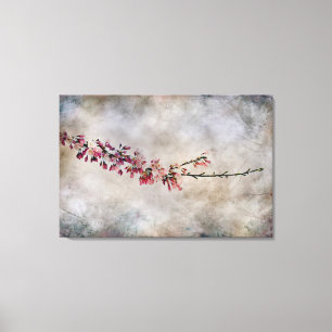 Toile Branche de cerisiers en fleurs
