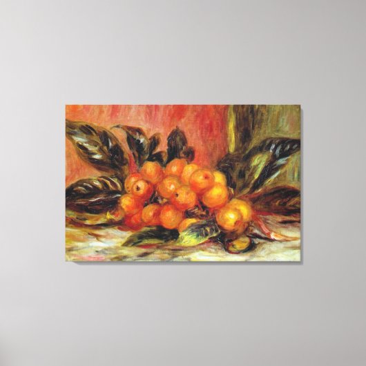 Toile Branche de nèfle par Pierre Renoir (Recto)