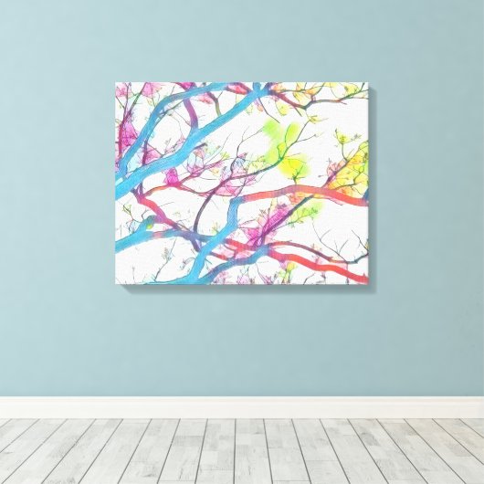 Toile Branches Canvas Imprimer (Flottant) 20 X 16 (Insitu (Plancher de Bois))