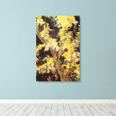 Toile Branches d'acacia en fleurs par Vincent van Gogh (Insitu (Plancher de Bois))