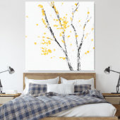 Toile Branches de l'arbre d'automne avec feuilles de aut (Insitu(Chambre))