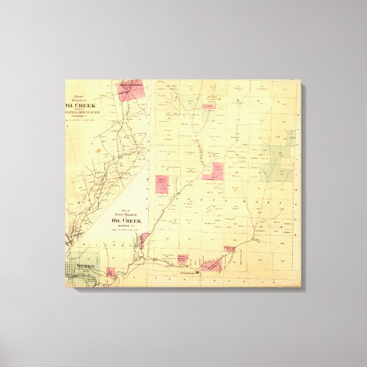 Toile Branches de Oil Creek (Recto)