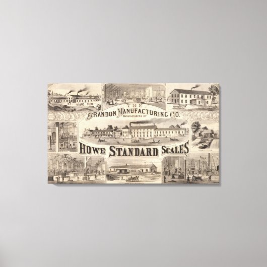 Toile Brandon Manufacturing Company (Recto)