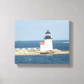 Toile Brant Point Lighthouse Nantucket Cottage (Recto)