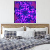 Toile Brasage fractal pourpre (Insitu(Chambre))