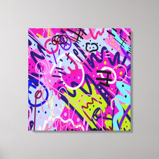 Toile Break Out Star : Art Abstrait (Recto)