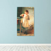 Toile Breakfast Kitty (Insitu (Plancher de Bois))