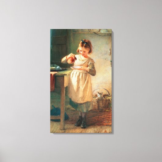 Toile Breakfast Kitty (Recto)