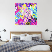 Toile Breaking Free : Art Abstrait (Insitu(Chambre))