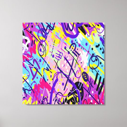 Toile Breaking Free : Art Abstrait (Recto)