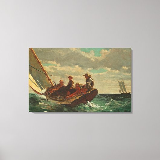 Toile Breezing Up (A Fair Wind) 1873-76 (Recto)