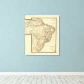 Toile Brésil, Amérique du Sud 2 (Insitu (Plancher de Bois))