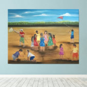 Toile Bricadeiras (Insitu (Plancher de Bois))