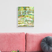 Toile Bridge over a Pond of Water Lilies by Claude Monet (Insitu(Salon))