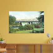 Toile Bridge Street Vue sur le pont Hadley (Insitu(Salon))