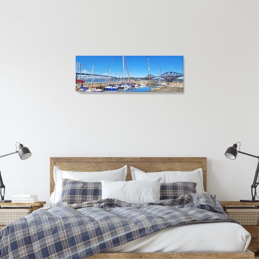 Toile Bridges of the Forth, Scotland-High Quality Print (Insitu(Chambre))