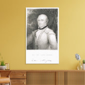 Toile Brigadier-général Daniel Morgan (1736-1802) engrav (Insitu(Salon))