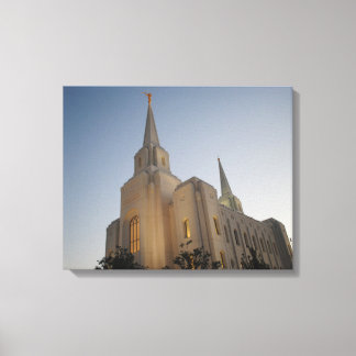 Toile Brigham City Utah Temple #1 LDS Wall Art Canvas