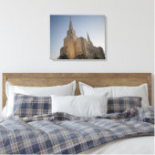 Toile Brigham City Utah Temple #1 LDS Wall Art Canvas (Insitu(Chambre))
