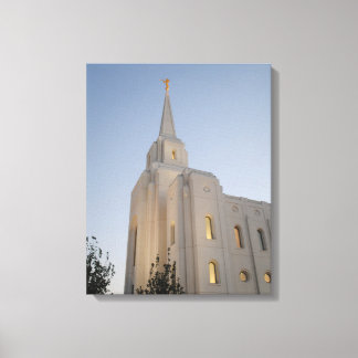 Toile Brigham City Utah Temple #2 LDS Wall Art Canvas
