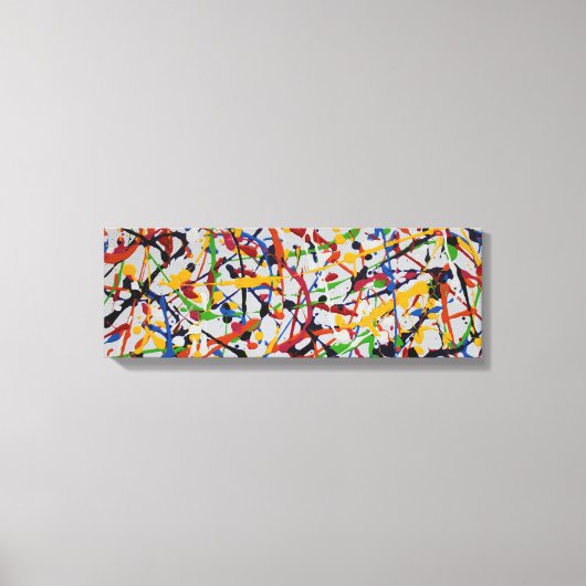 Toile Bright Abstrait Art, Color Delight 201288 (Recto)