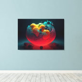 Toile Bright fruit (Insitu (Plancher de Bois))